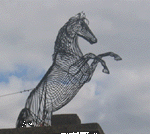 Wire Horse Sculpture