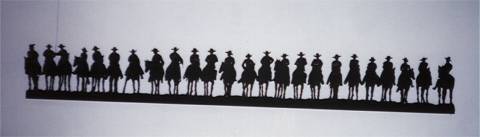 steel horse art cowboys steel horse art cowboys